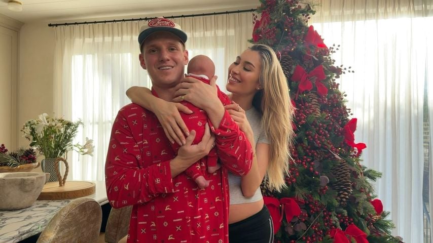 Sophie und Jamie Laing zeigen süße Weihnachtsfotos mit Baby