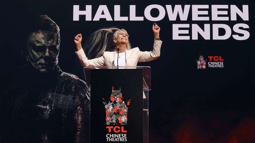 Jamie Lee Curtis auf der "Halloween Ends" Premiere