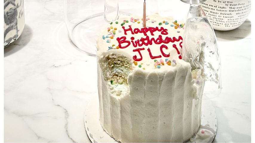 Jamie Lee Curtis' Geburtstagkuchen, November 2024