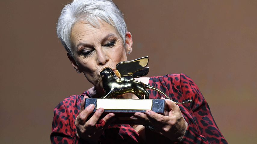 Jamie Lee Curtis bei der Verleihung des Goldenen Löwen in Venedig, September 2021