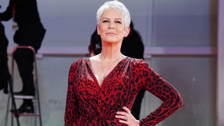 Jamie Lee Curtis bei der Verleihung des Goldenen Löwen in Venedig, September 2021
