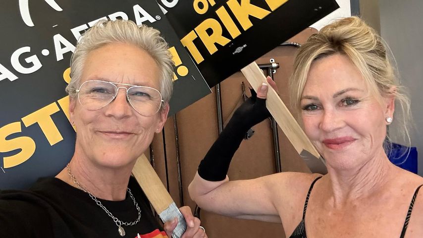 Jamie Lee Curtis und Melanie Griffith unterstützen den Hollywood-Streik