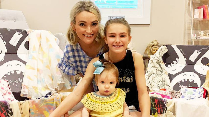 Jamie Lynn Spears mit ihren Töchtern Maddie und Ivey
