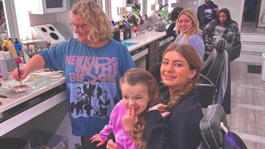 Jamie Lynn Spears' Töchter Ivey Joan Watson und Maddie Briann Aldridge im Februar 2023