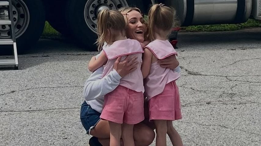 Jamie Lynn Spears und ihre Serientöchter Emma und Ava Minton, März 2026