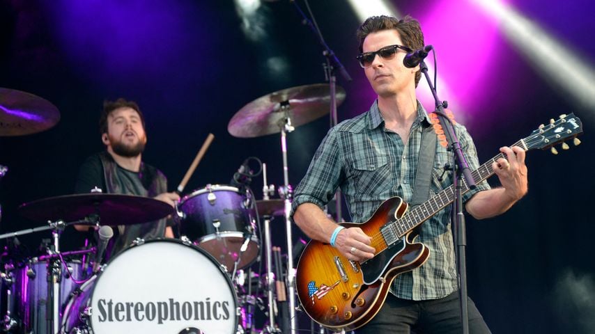 Jamie Morrison und Kelly Jones, Stereophonics-Mitglieder