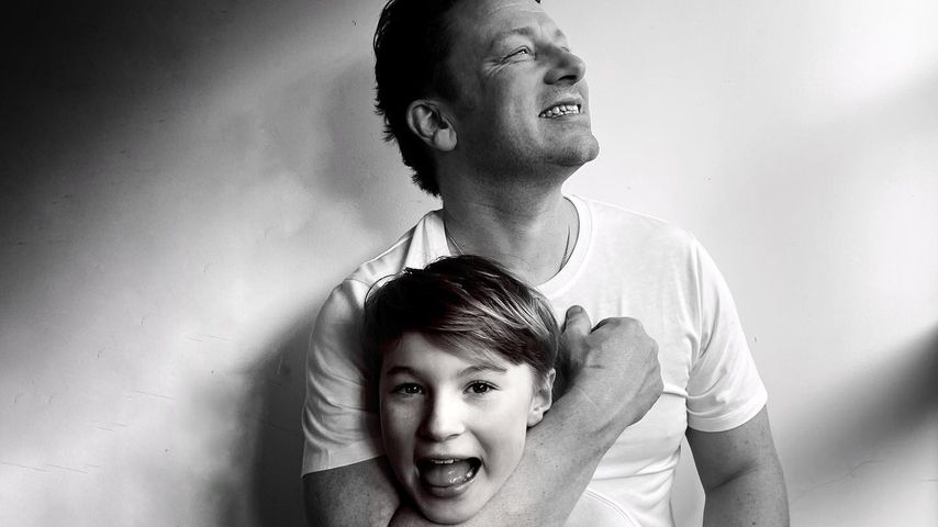 Jamie Oliver und sein Sohn Buddy