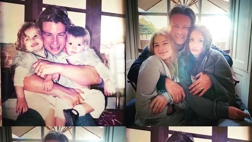 Starkoch Jamie Oliver postet Throwback mit seinen Töchtern