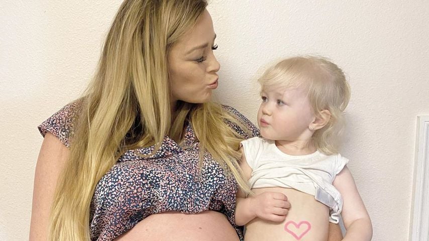 Jamie Otis und ihre Tochter Henley im Februar 2020