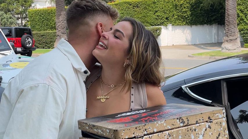 JamooTV und Addison Rae im August 2021