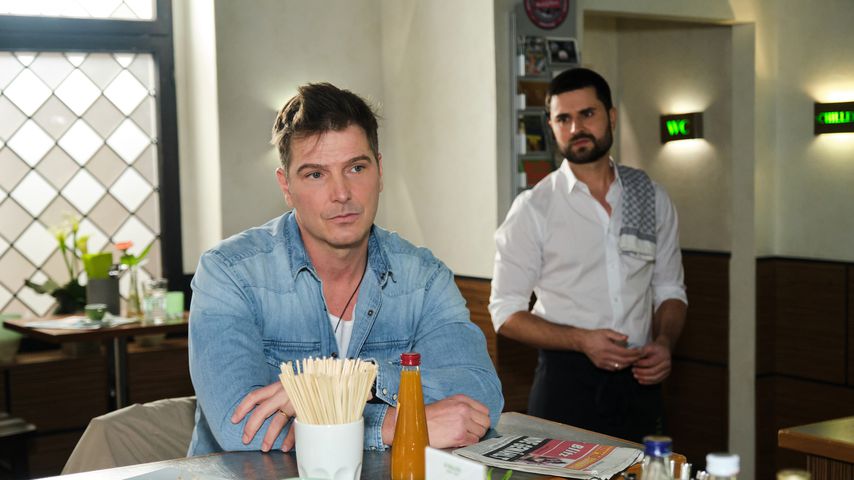 Chris (Jan Ammann) und Paco (Miloš Vuković) bei "Unter uns"