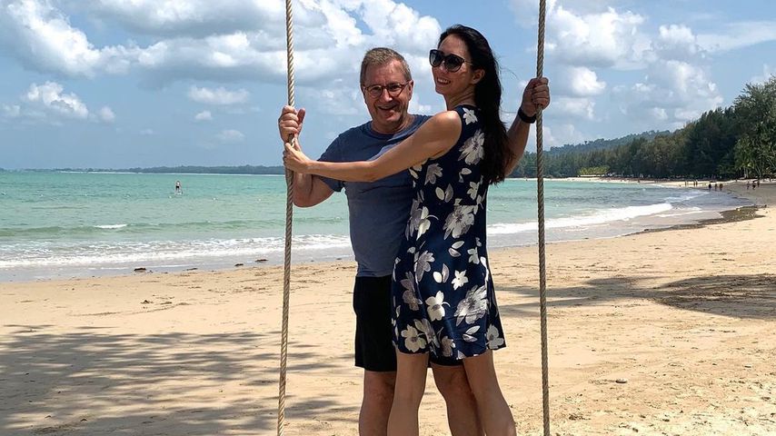 Jan Hofer mit seiner Frau Phong Lan