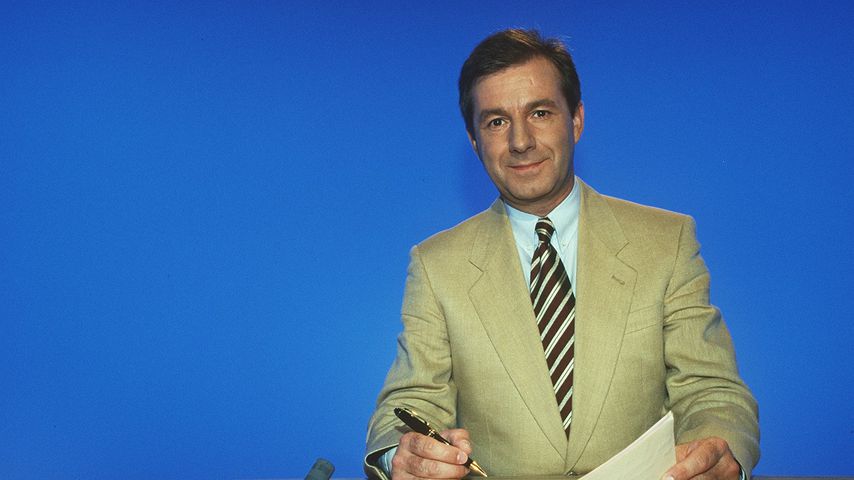 Jan Hofer bei der "Tagesschau", 1997