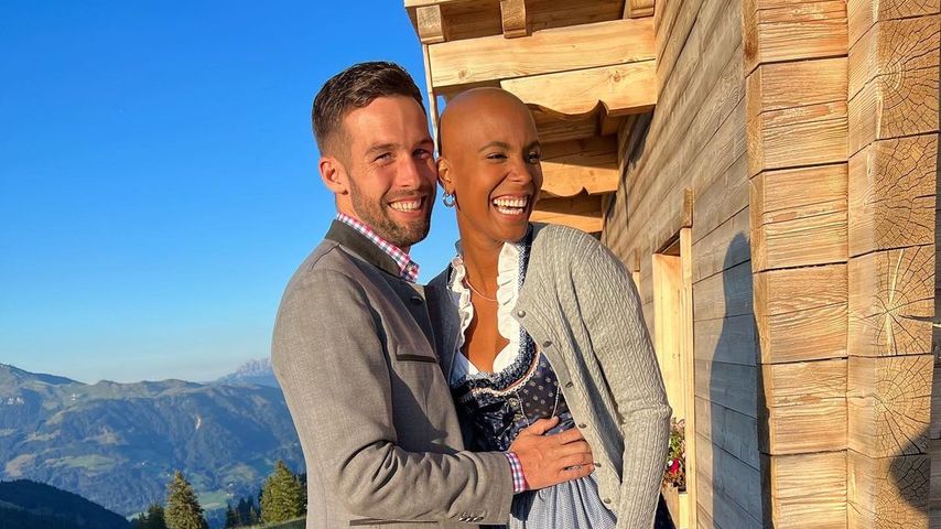So happy: Jan Hoffmann und Sharon Battiste total verliebt!