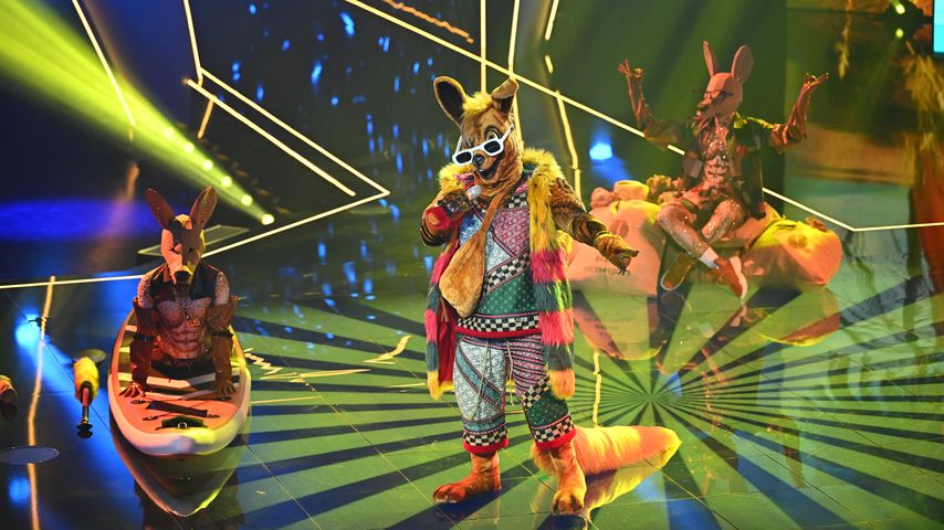 Jan Josef Liefers aka das Känguru bei "The Masked Singer"