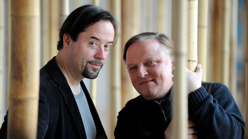 Jan Josef Liefers und Axel Prahl im Mai 2013