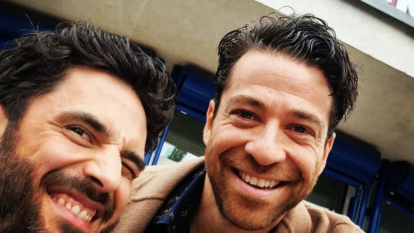 Jan Kittmann und Patrick Fernandez am GZSZ-Set
