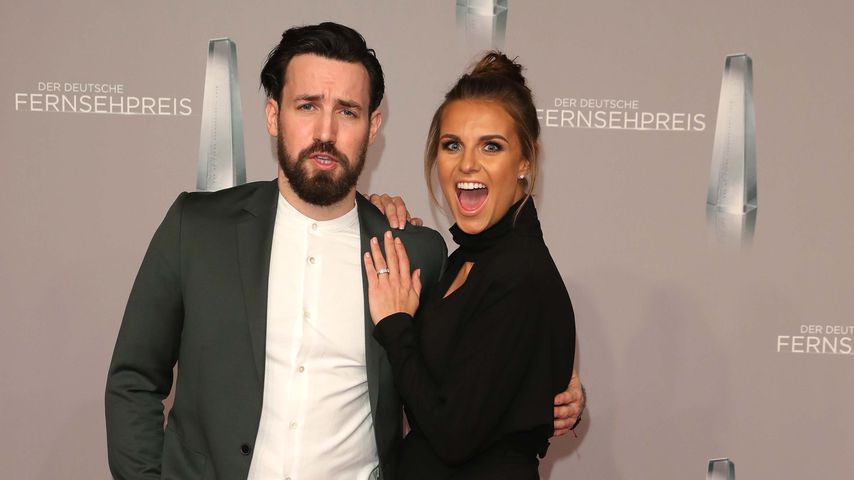 Jan Köppen und Laura Wontorra im Januar 2019