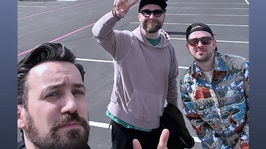 Jan Köppen und Mark Forster beim Super Bowl 2023