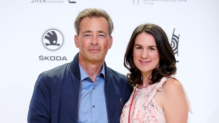 Jan Sosniok und seine Ehefrau Nadine