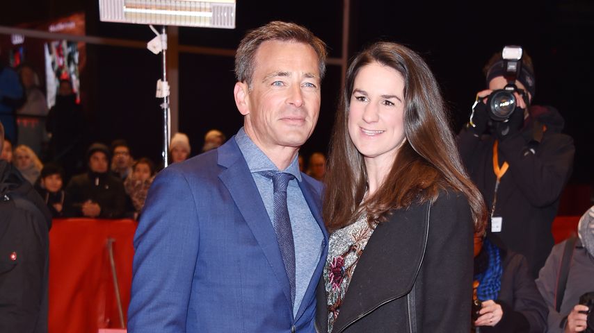 Jan Sosniok und seine Frau im Februar 2017 in Berlin