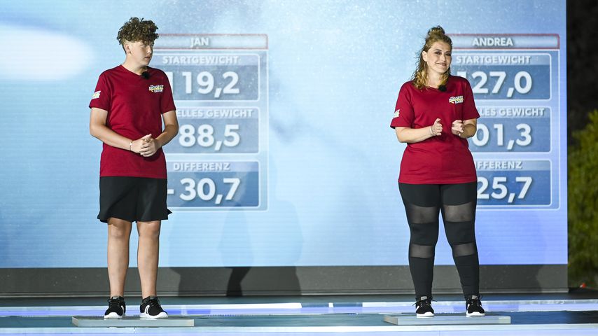 Jan und Andrea im "The Biggest Loser"-Finale