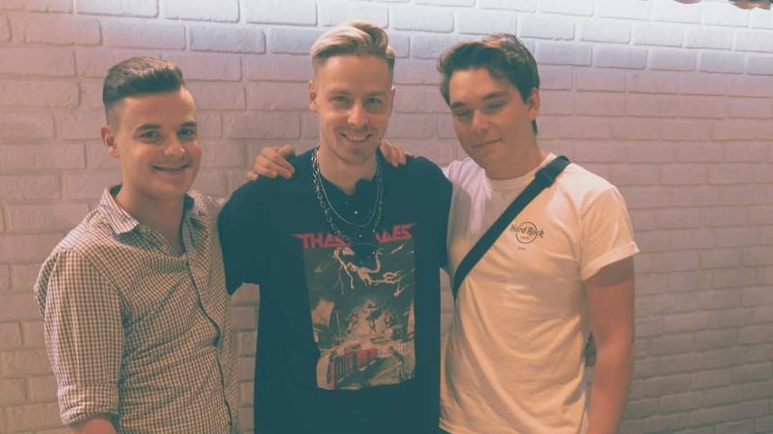 Jan Zimmermann, Rewi und Tim Lehmann, August 2019