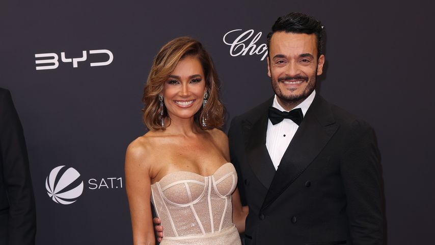 Jana Ina und Giovanni Zarrella beim Bambi, November 2023