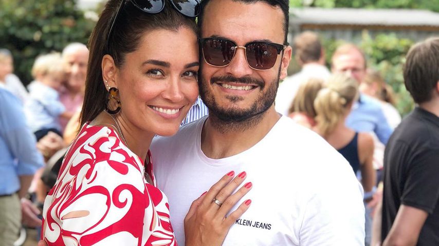 Jana Ina und Giovanni Zarrella bei der Einschulung ihrer Tochter