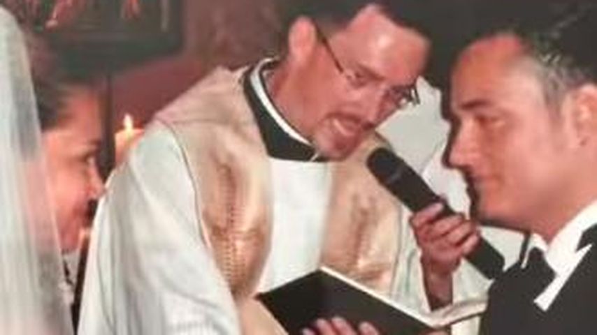Jana Ina und Giovanni Zarrella während ihrer Trauung im September 2005