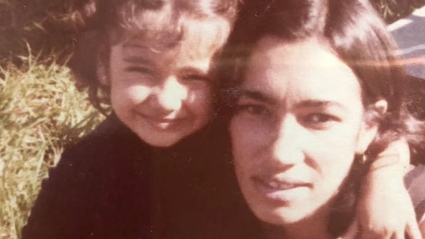 Jana Ina Zarrella als Kind mit ihrer Mutter Rita