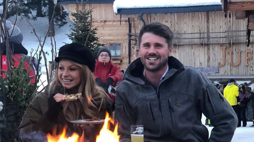 Jana Julie Kilka und Thore Schölermann im Januar 2020 in Österreich