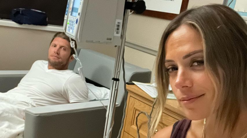 Jana Kramer und Allan Russel im Krankenhaus