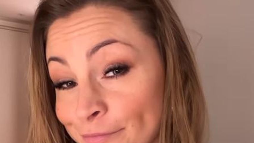 Jana Schölermann im Dezember 2022 kurz vor ihrem Frisörbesuch
