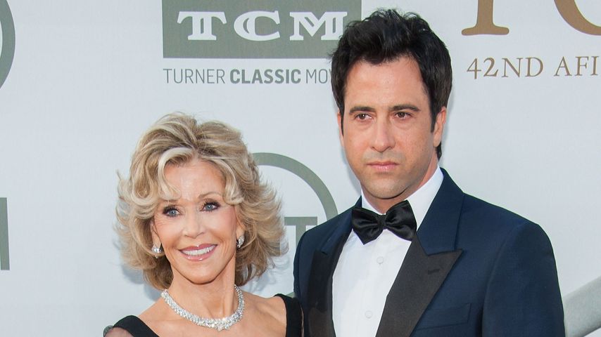 Jane Fonda und ihr Sohn Troy Garity 2014