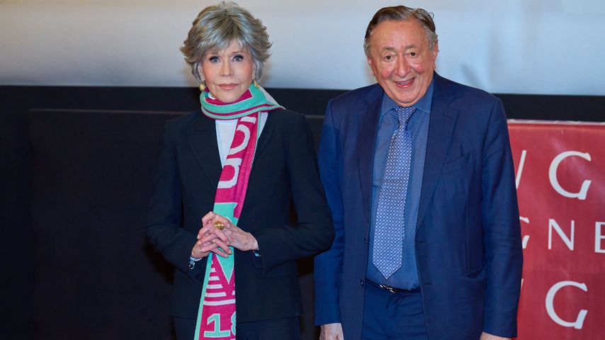 Jane Fonda und Richard Lugner, Februar 2023