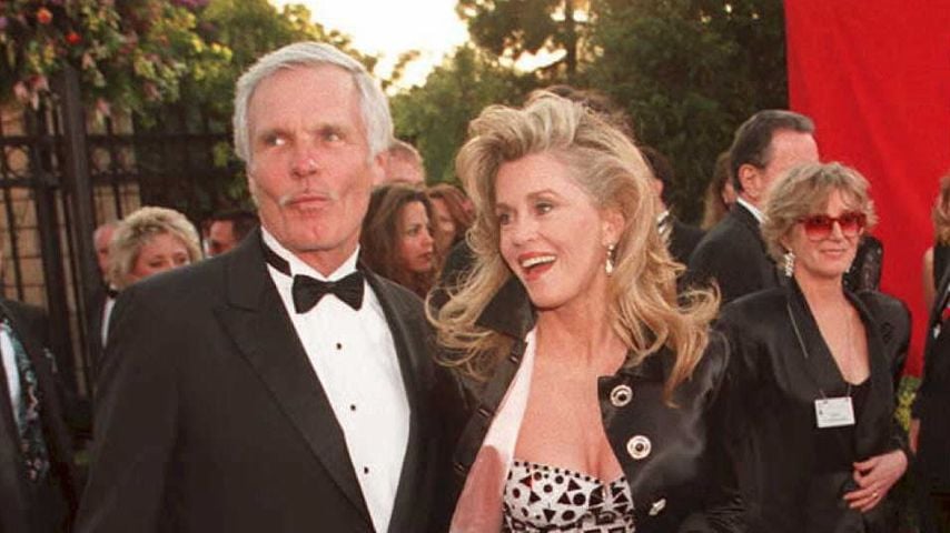 Jane Fonda und Ted Turner bei den 67. Academy Awards in Los Angeles, 27. März 1995