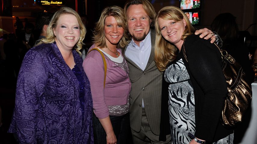 Janelle, Meri, Kody und Christine Brown im Jahr 2012