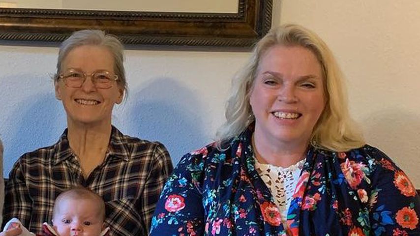 Janelle Brown (rechts) mit ihrer Mutter Sheryl Usher im Oktober 2019