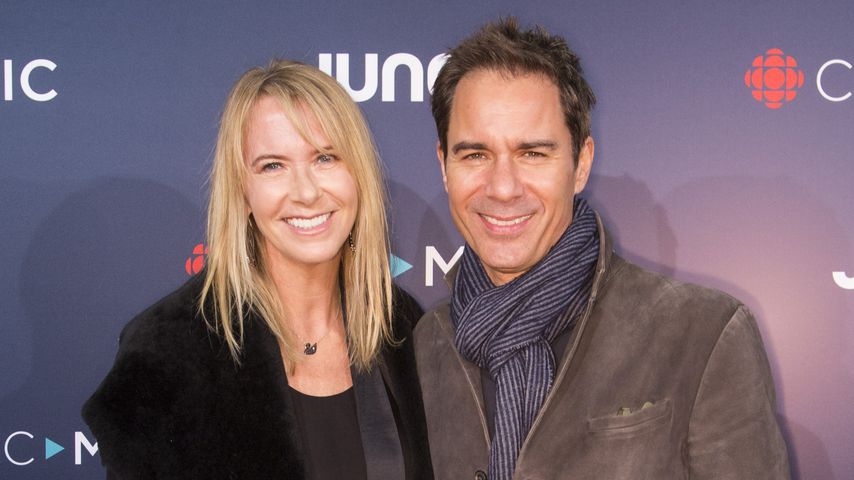 Janet Holden und Eric McCormack, März 2018