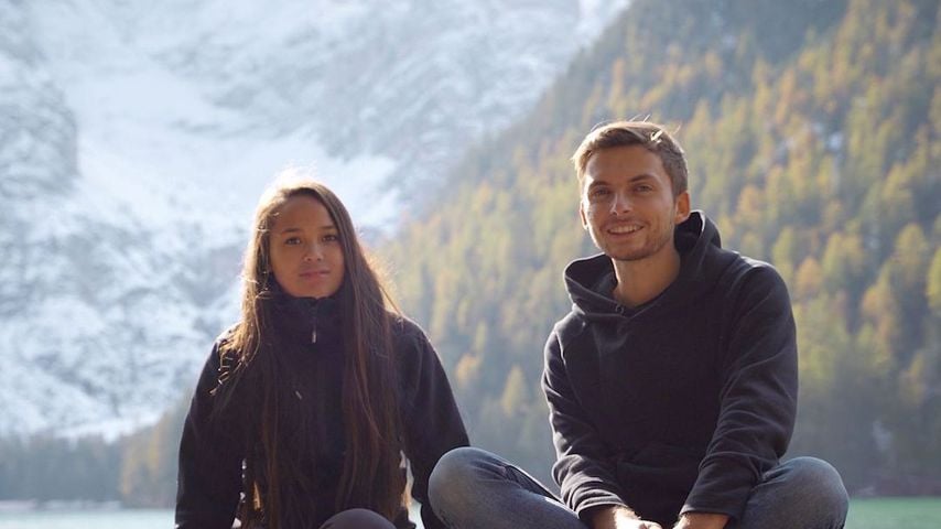 Janet und ihr bester Freund Philipp Mickenbecker im November 2020