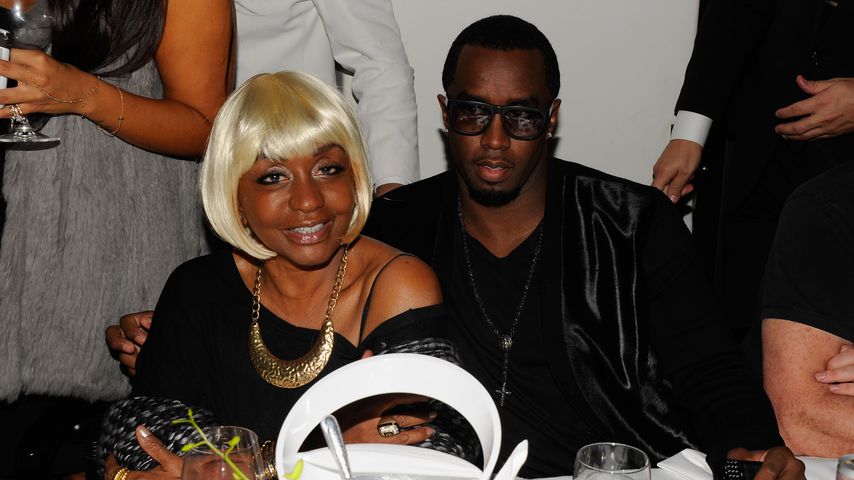 Janice Combs mit ihrem Sohn P. Diddy