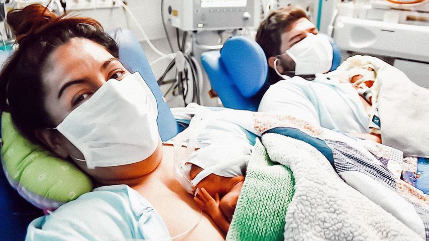 Frühchen noch in Klinik: DSDS-Janina leidet ohne Zwillinge