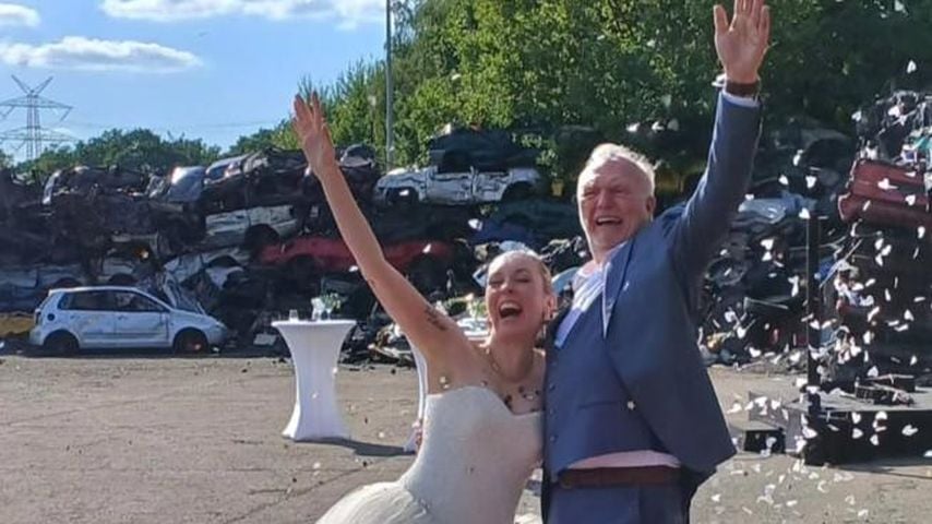 "Sommerhaus"-Stars Janina Korn und Roland haben geheiratet