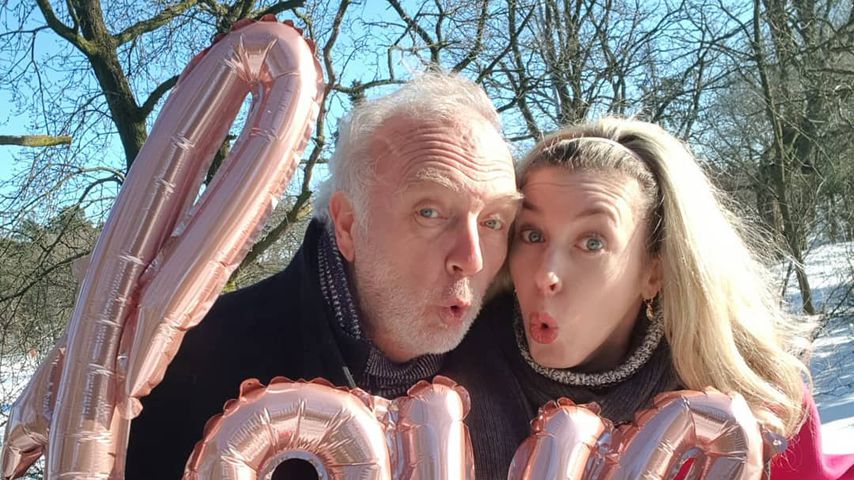 Schauspielerin Janina Korn und Regisseur Roland Heitz