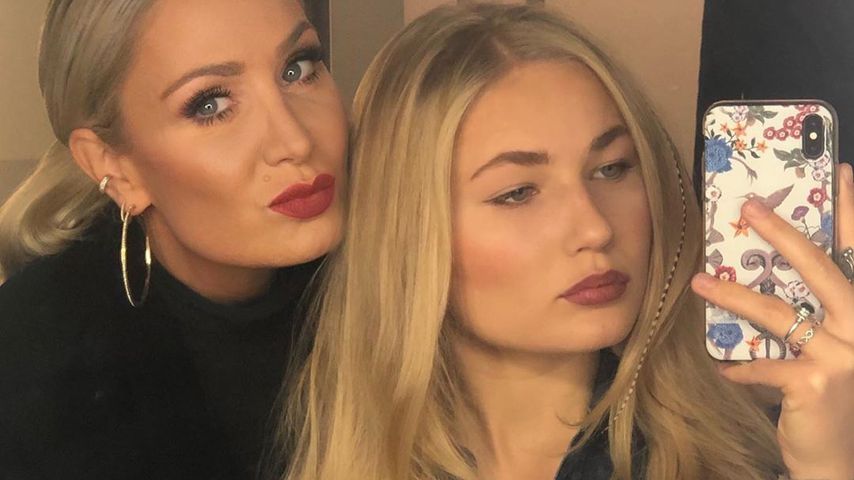 Janine Kunze mit ihrer Tochter Lili