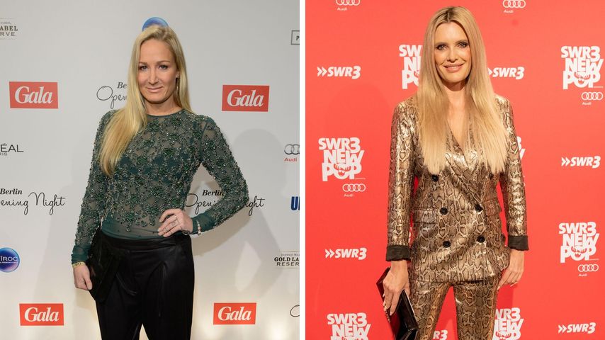 Janine Kunze und Mirja glänzen bei Mode-Event mit Töchtern