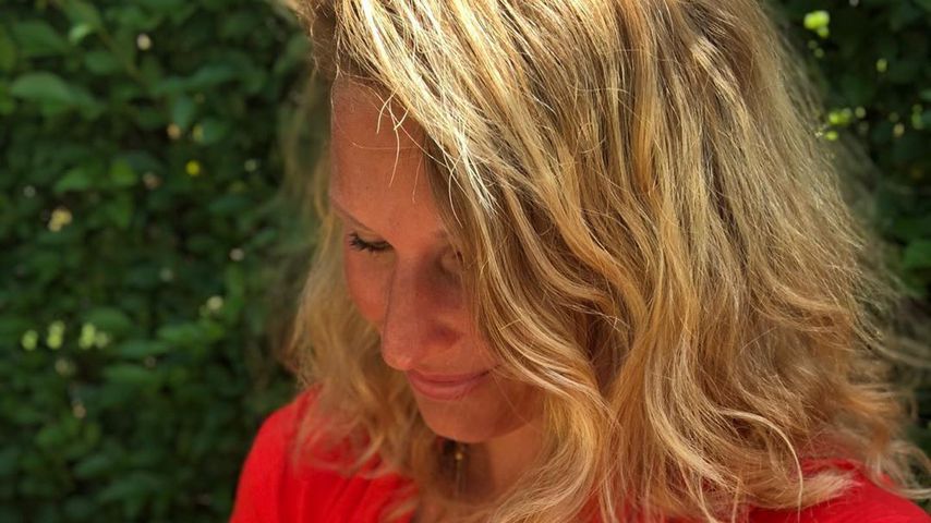 Janni Kusmagk mit ihrem Kind, Juni 2020