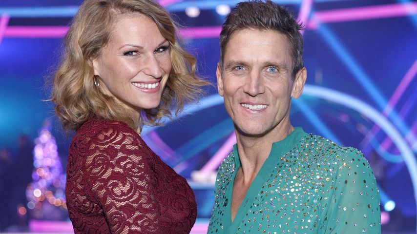 Janni und Peer Kusmagk bei "Dancing on Ice"