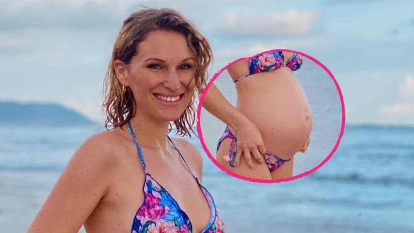 Sechster Monat: So groß ist Janni Kusmagks Babybauch schon
